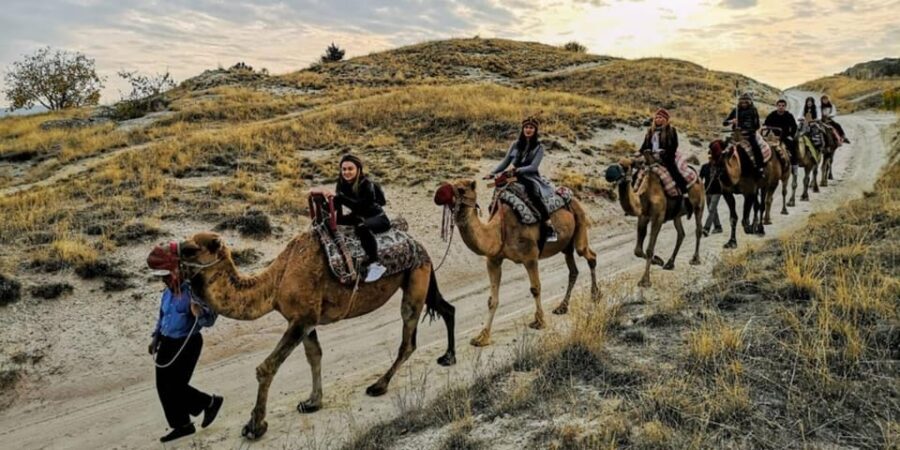 From Cappadocia: Sunrise or Sunset Camel Riding Day Trip - Red and Rose Valley on a camel: the real appeal of this 2-hour trip