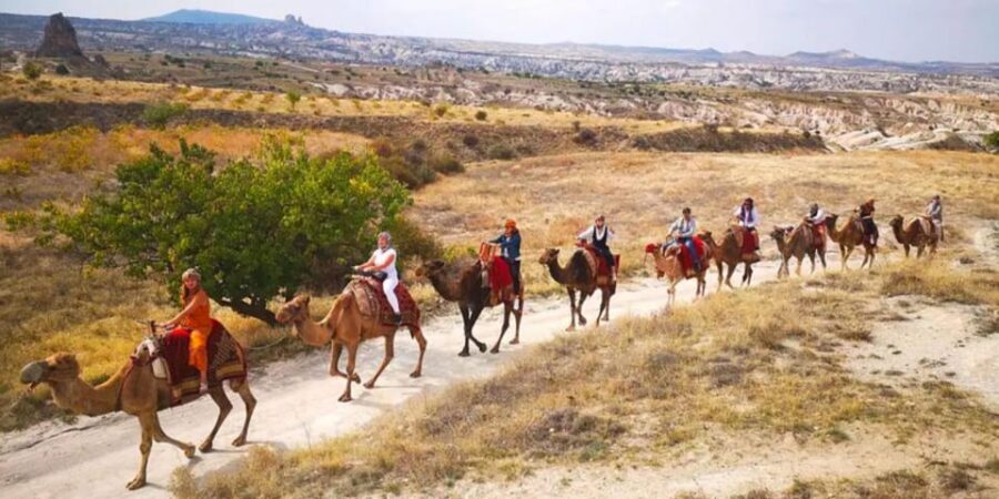 From Cappadocia: Sunrise or Sunset Camel Riding Day Trip - What your guide is doing during the camel ride and sightseeing