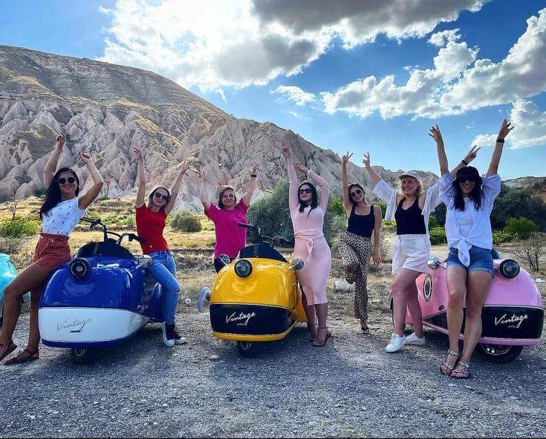 From Göreme: Cappadocia Electric Trike Tour - Zelve Open Air Museum area: layered colors and real walking time