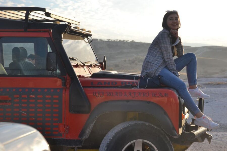 From Göreme/Ürgüp: Cappadocia Jeep Safari Sunrise or Sunset - Price and value: what you get for around $106 per group