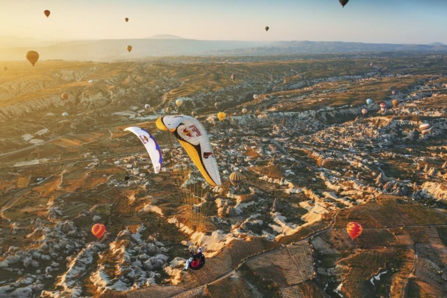 From Urgüp/Göreme: Cappadocia Tandem Paragliding & Transfer - From Safety Briefing to Full Gear: Getting Ready the Right Way