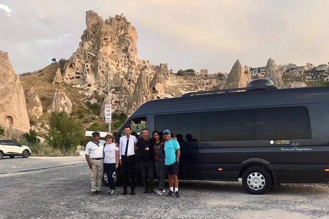 Full-Day Professional Guided Cappadocia Red Tour with Lunch - Fairy chimney areas, Pigeon Valley, and Uçhisar Castle panoramas