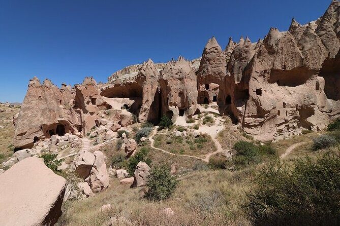 Full day Red Tour in Cappadocia with Lunch - Love Valley: panoramic views and a quick photo pause