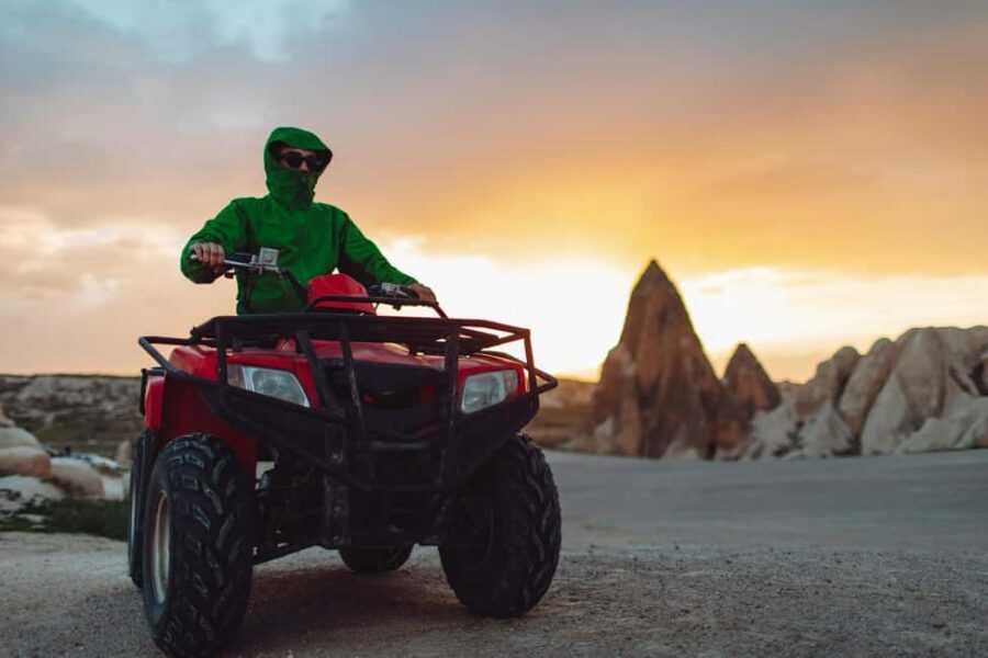 Goreme: ATV Sunset or Daytime Tour - ATV sunset timing in Güllü Dere Valley
