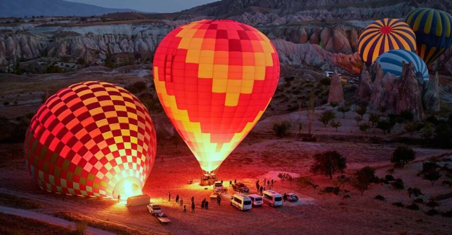 Goreme: Budget Hot Air Balloon Ride over Cappadocia - Hotel pickup and the mini-bus to a secret launch spot