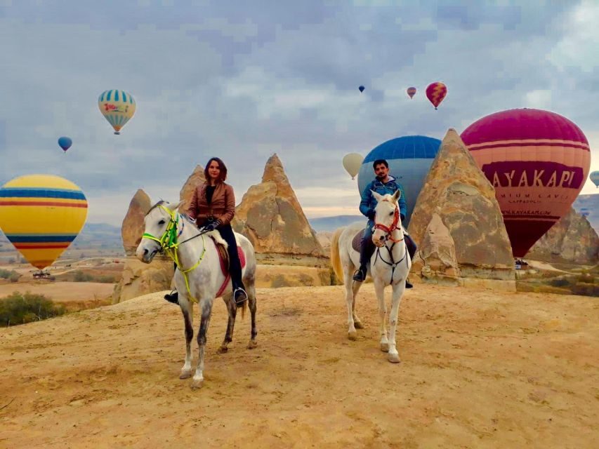 Göreme: Cappadocia Horseback Ride at Sunset or Sunrise - Meet your horse, learn the basics, and feel safe fast