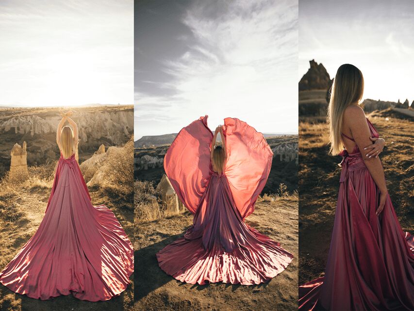 Göreme: Cappadocia Satin Flying Dress Rental - Key things that make this rental worth your time