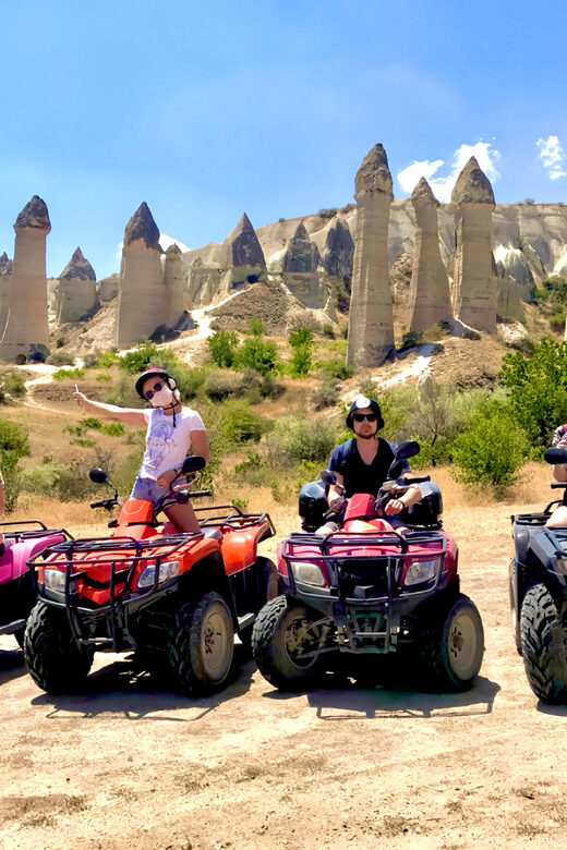 Göreme: Cappadocia Sunset ATV Tour - Riding the valleys: Red, Rose, Love, and Swords in one focused hour