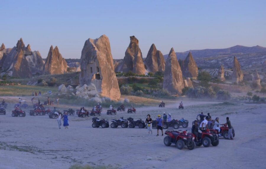 Göreme: Cappadocia Sunset ATV Tour - Kızılçukur Valley sunset: worth the dust and the crowds