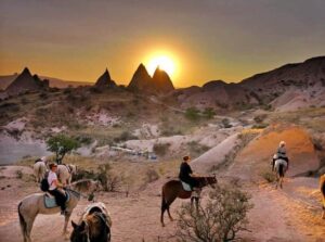 Horse Riding in Cappadocia - Pickup, Helmets, and the First Minutes at the Horse Farm