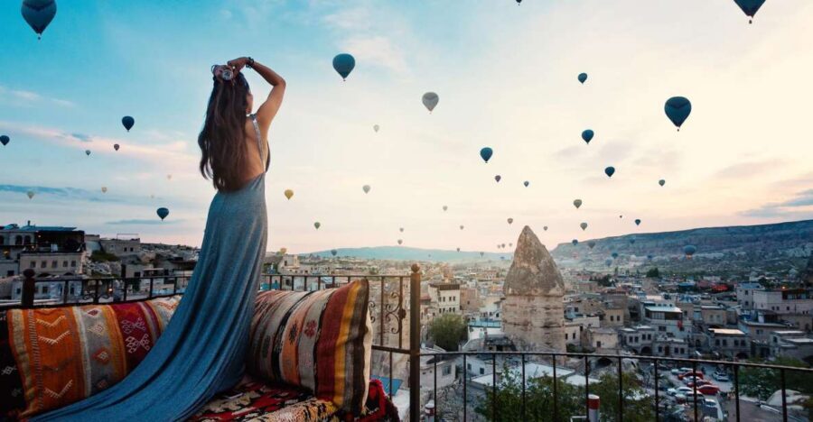 Hot Air Balloon and Best of Cappadocia Region Tour - Goreme Open Air Museum: churches carved into volcanic rock