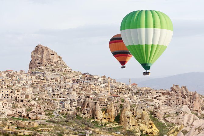 Hot Air Balloon, Best of Red and Green Guided 1-Day Tour - Paşabağı (Monks Valley) and the Chapel of Saint Simeon