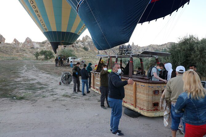 Hot Air Balloon Flight in Cappadocia with Champagne - From Goreme Hotel Pickup to Takeoff Area