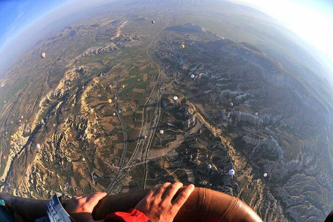 Hot Air Balloon Tour In Cappadocia - Soaring Over Rose and Love Valleys at About 1,000 Feet