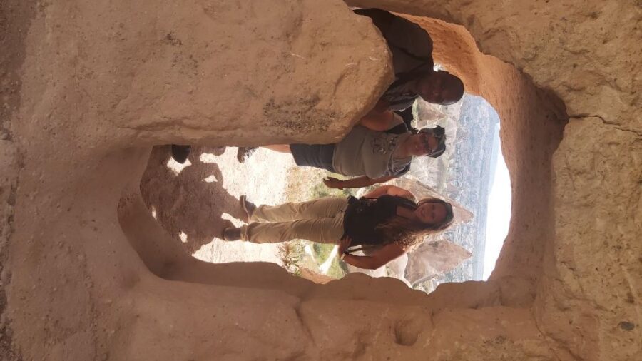 LET'S GO HİKİNG TO DİSCOVER CAPPADOCİA.. - Çavuşin finish: castle ruin and a 5th-century church with frescoes