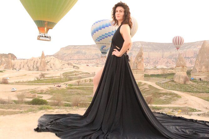 Magical Cappadocia Photoshoot with a Professional Photographer - What you actually get: 250+ digital photos, reels videos, and flying dress