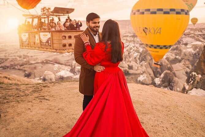 Marriage Proposal and Photoshoot in Cappadocia with Balloon view - Key highlights before you book
