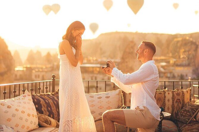 Marriage Proposal and Photoshoot in Cappadocia with Balloon view - What you can realistically expect from the photography