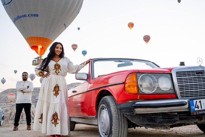 Photoshoot Experience in Cappadocia with Flying Dress - Dress rental: choosing your color and avoiding wardrobe surprises