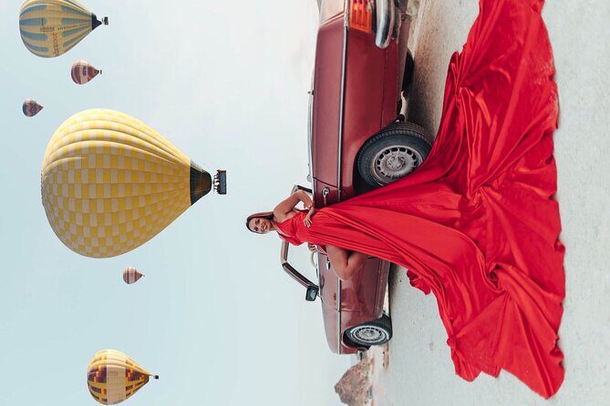 Private Classic Car Tour in Capadoccia with Pick Up - Rose Valley in about 20 minutes: rose-colored rock and shifting hues