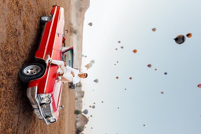 Private Classic Car Tour in Capadoccia with Pick Up - Love Valley: the unusual formations, plus tea and photo time