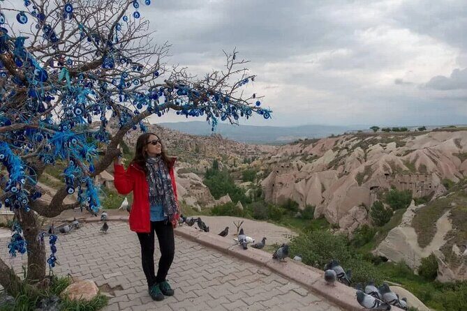 Private Red Tour with Pottery Workshop in Cappadocia - Pigeon Valley: cliffside homes and a slower walk