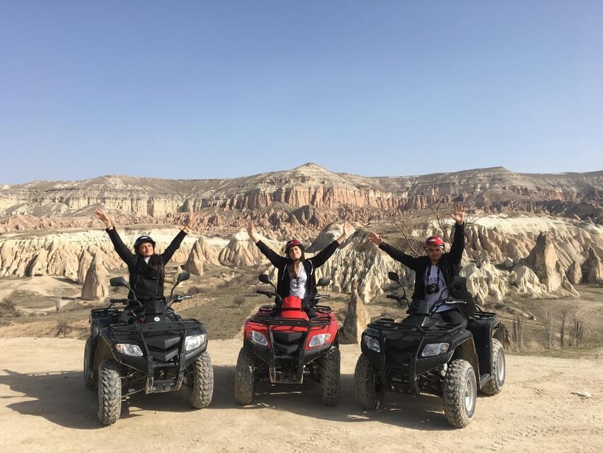 Quad Bike Safari Cappadocia - Girls Monastery and Swords Valley: Churches and Graves in Rock