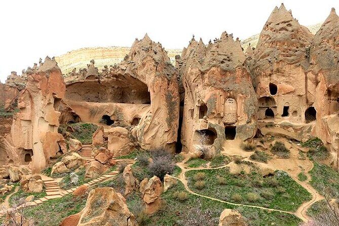 Red (North) Tour Cappadocia (small group) with lunch and ticket - Zelve Open Air Museum: carved homes, chapels, tunnels