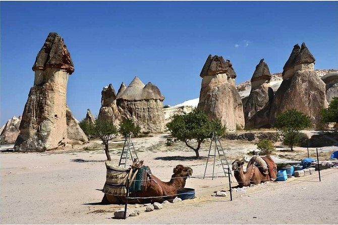 Treasures of Cappadocia Tour + Underground City - Pasabag (Monks Valley): Fairy Chimneys and the Trinity Form