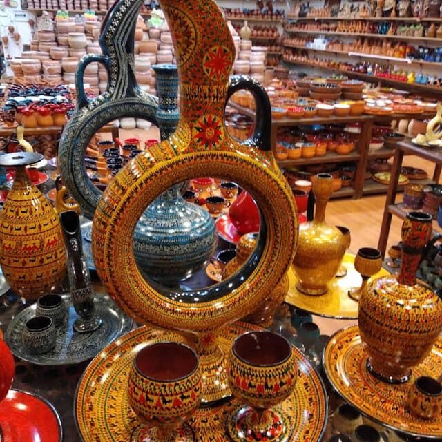 Visit to Cappadocia ceramic workshop and carpet store - 2.5 hours, private group feel, and the car-and-driver setup