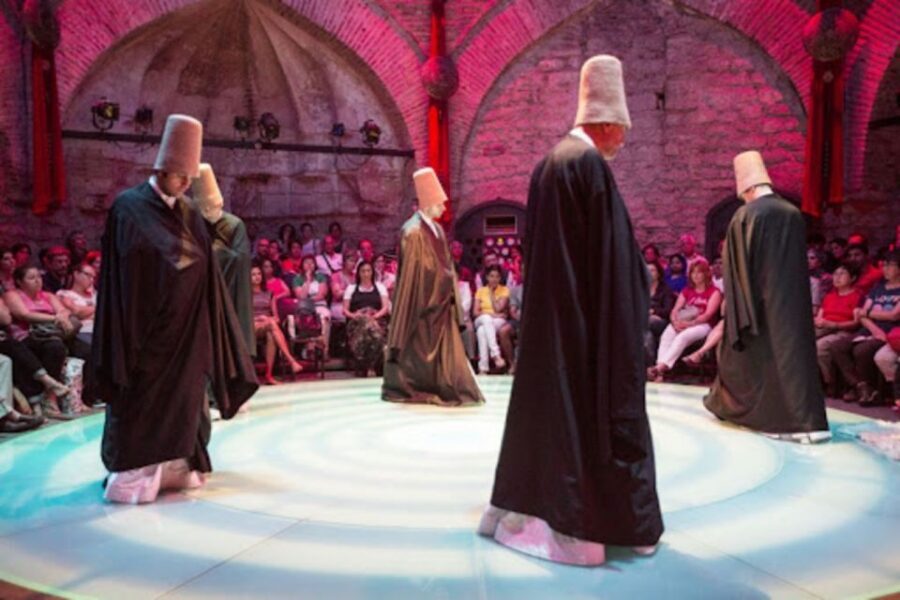 Whirling Dervish Show - Costume Meaning: The Ego Hat and the White Skirt